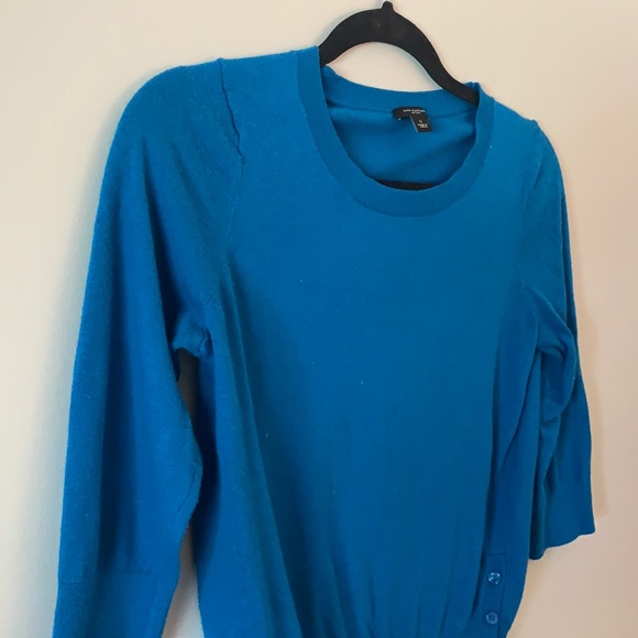 Ann Taylor Crew Neck 3/4” sleeve sweater